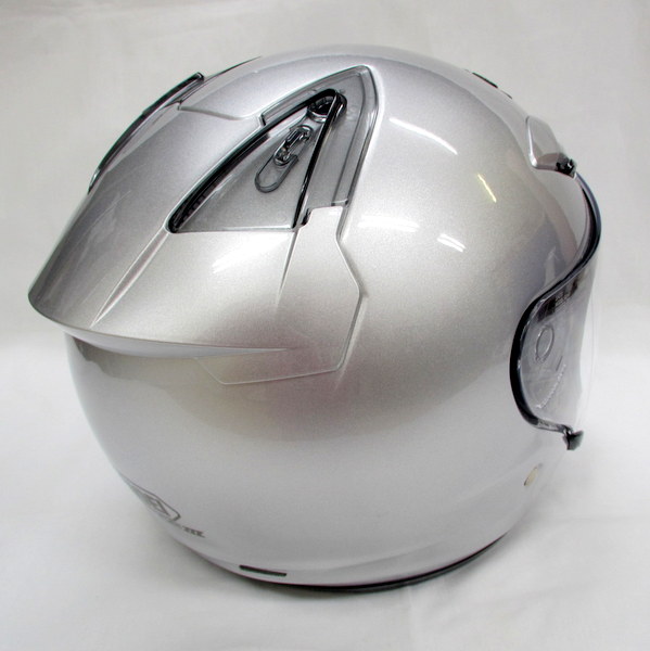 2012年SHOEI J-FORCEⅢ ライトシルバー Sサイズ ジェットヘルメット 中古品