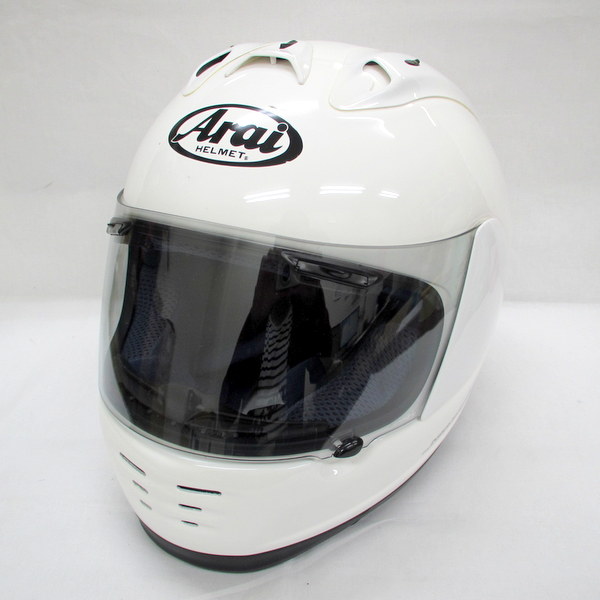 2010年製 Arai アライ RAPIDE SR（ラパイドSR） フルフェイスヘルメット ホワイト 59-60cm
