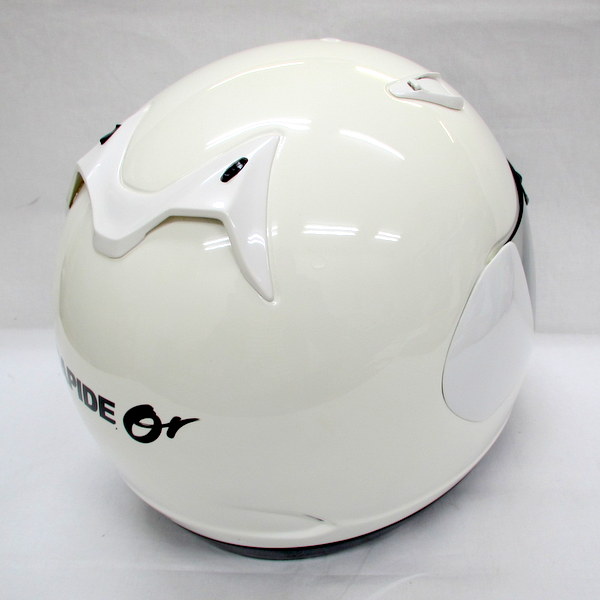 2003年製 Arai アライ RAPIDE QR ラパイドQR フルフェイスヘルメット ホワイト 59-60cm