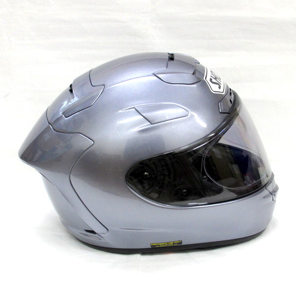 2010年製 SHOEI ショウエイ X-TWELVE フルフェイスヘルメット Lサイズ ガンメタリック
