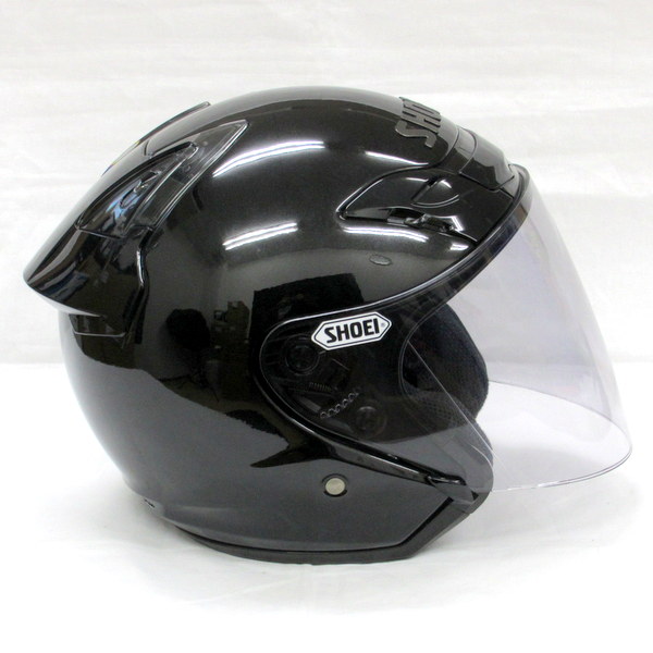 2010年製 SHOEI ショウエイ J-FORCE3 ジェットヘルメット Mサイズ 南海限定ブラックメタリック